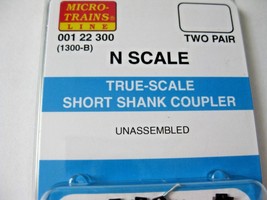 Micro-Trains Stock #00122300 True -Scale Brown Short Shank Coupler (1300-B) (N) image 2