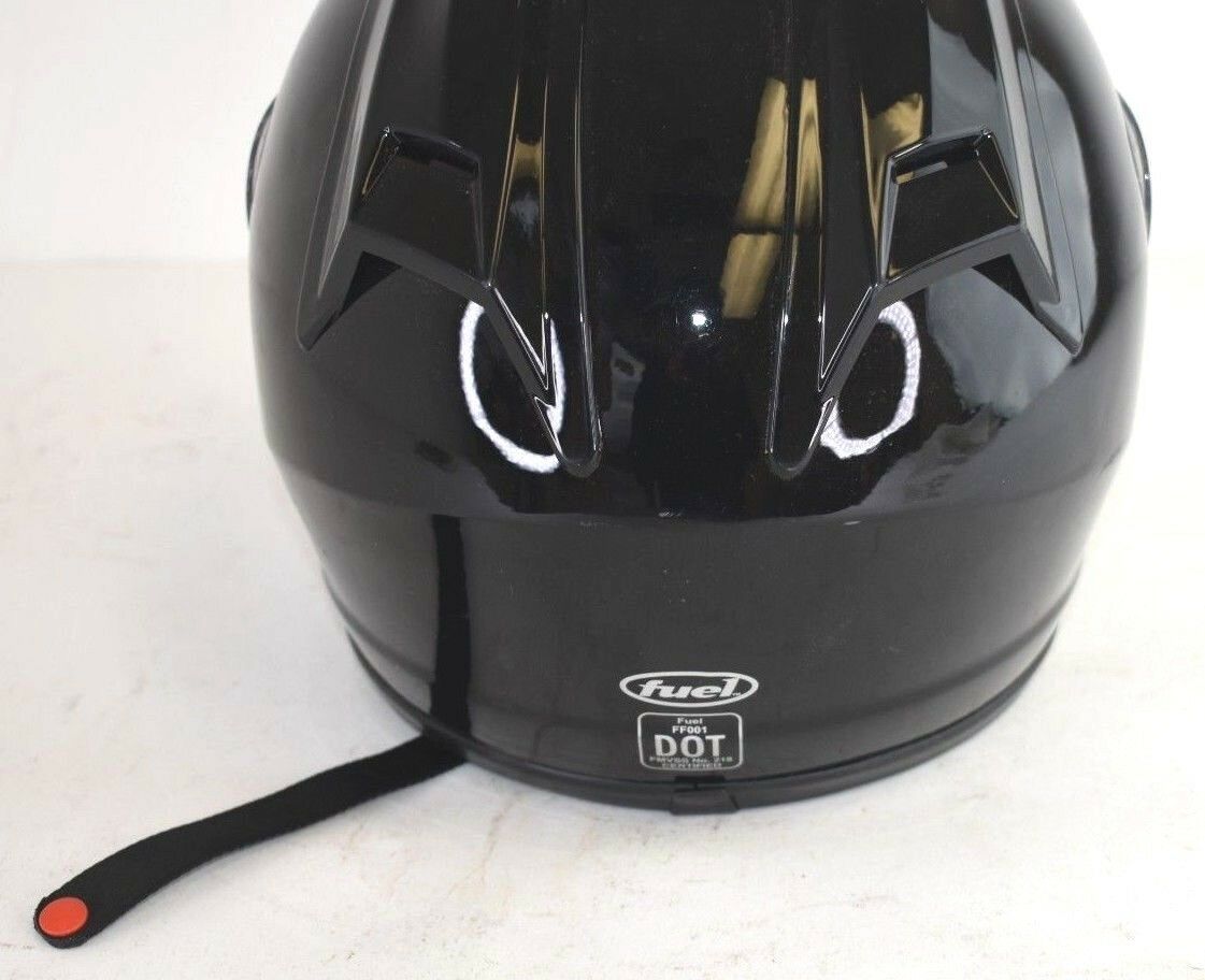 Fuel FF001 DOT FMVSS No.218 Mororcycle Helmet Flip Shield Size Large