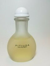 Vintage PITIUSA Eau De Ibiza Glass Bottle Spain Mediterranean Cologne Pe... - $39.55