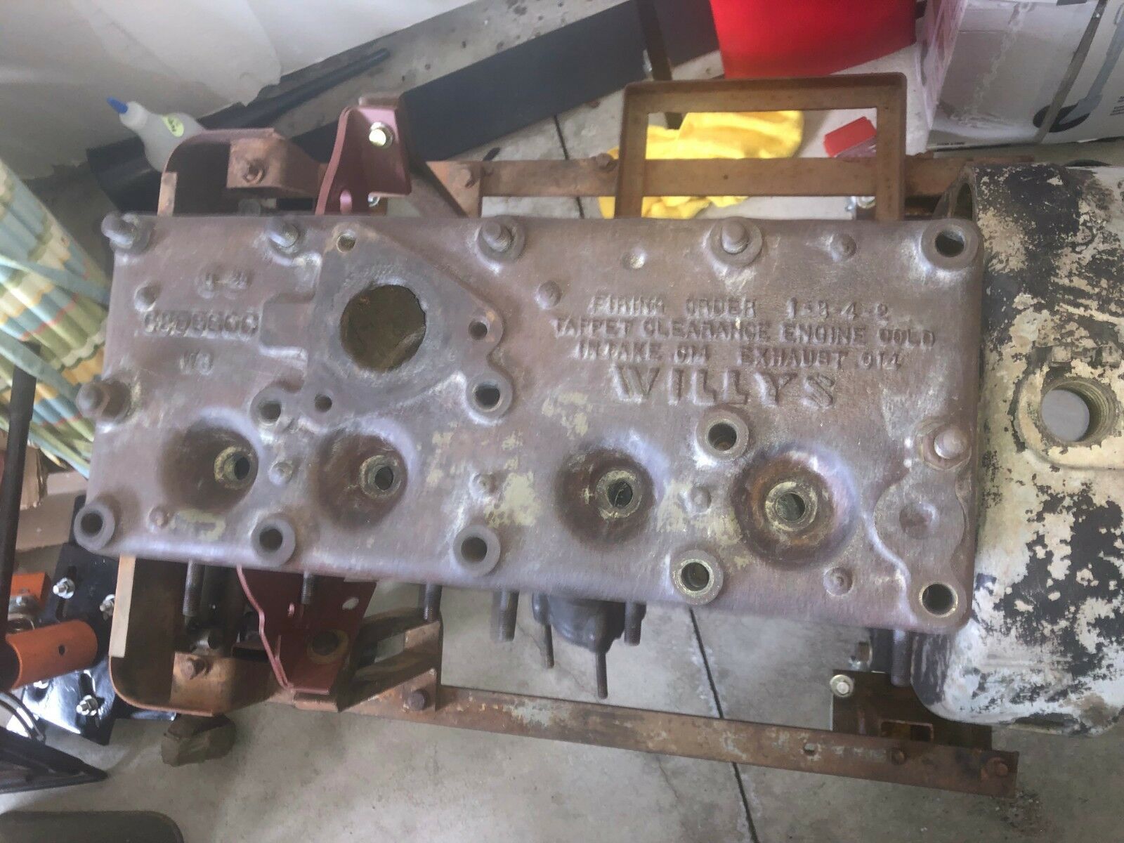 Original WWII Jeep Willys MB Ford GPW L134 Go Devil Engine G503 1943 ...