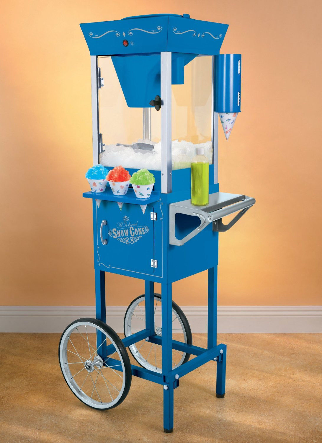 Nostalgia Electrics 53" Vintage Collection Old Fashioned Snow Cone Cart