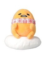 Gudetama Winter Scarf Plush Sanrio 8" Lazy Egg Stuffed Iceberg Christmas Toy NWT - $15.47