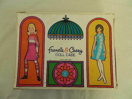 Vintage 1966 Francie & Casey  17.5” Doll Case #1025 by Mattel #1 - $24.99