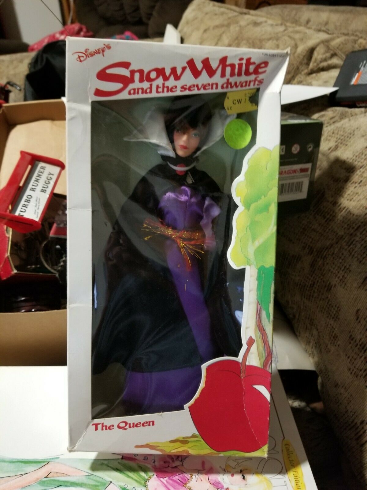 Disney Snow White And The Seven Dwarfs The Queen Action Figure Nib Bikin Express Snow White 