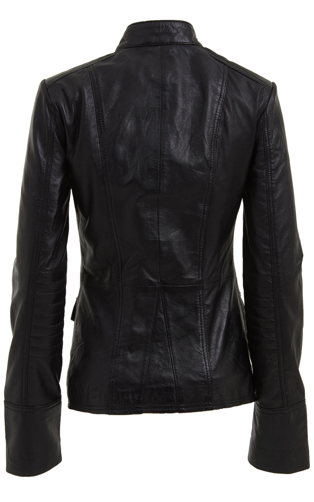 WOMENS MILITARY STYLE LEATHER BLAZER /JACKET, WOMENS ...