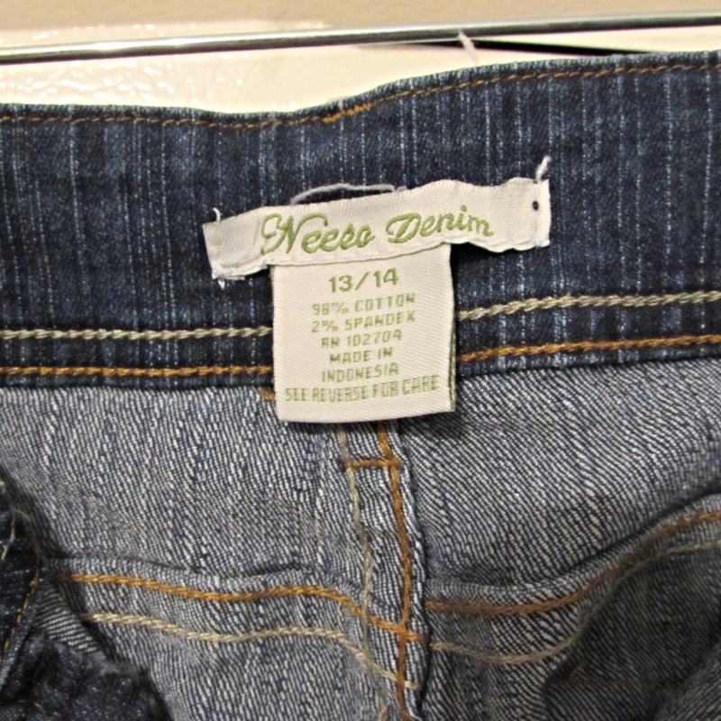 Neeso Denim Premium Studded Jeans - Junior Size: 13/14 - Jeans