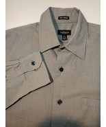 Van Heusen No Iron Mens Plaid Button Shirt Sz M 15-15 1/2 Cotton Blend g... - $7.43