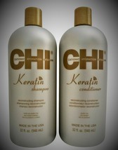 CHI Keratin Shampoo & Conditioner 32 oz duo - $28.21