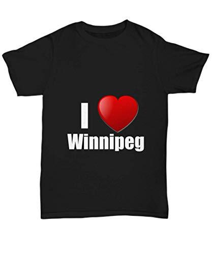 Winnipeg T-Shirt I Love City Lover Pride Funny Gift for Gag Unisex Tee