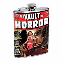 Vault Of Horror Ec Comic Book Redhead Flask 8oz 527 - $14.48