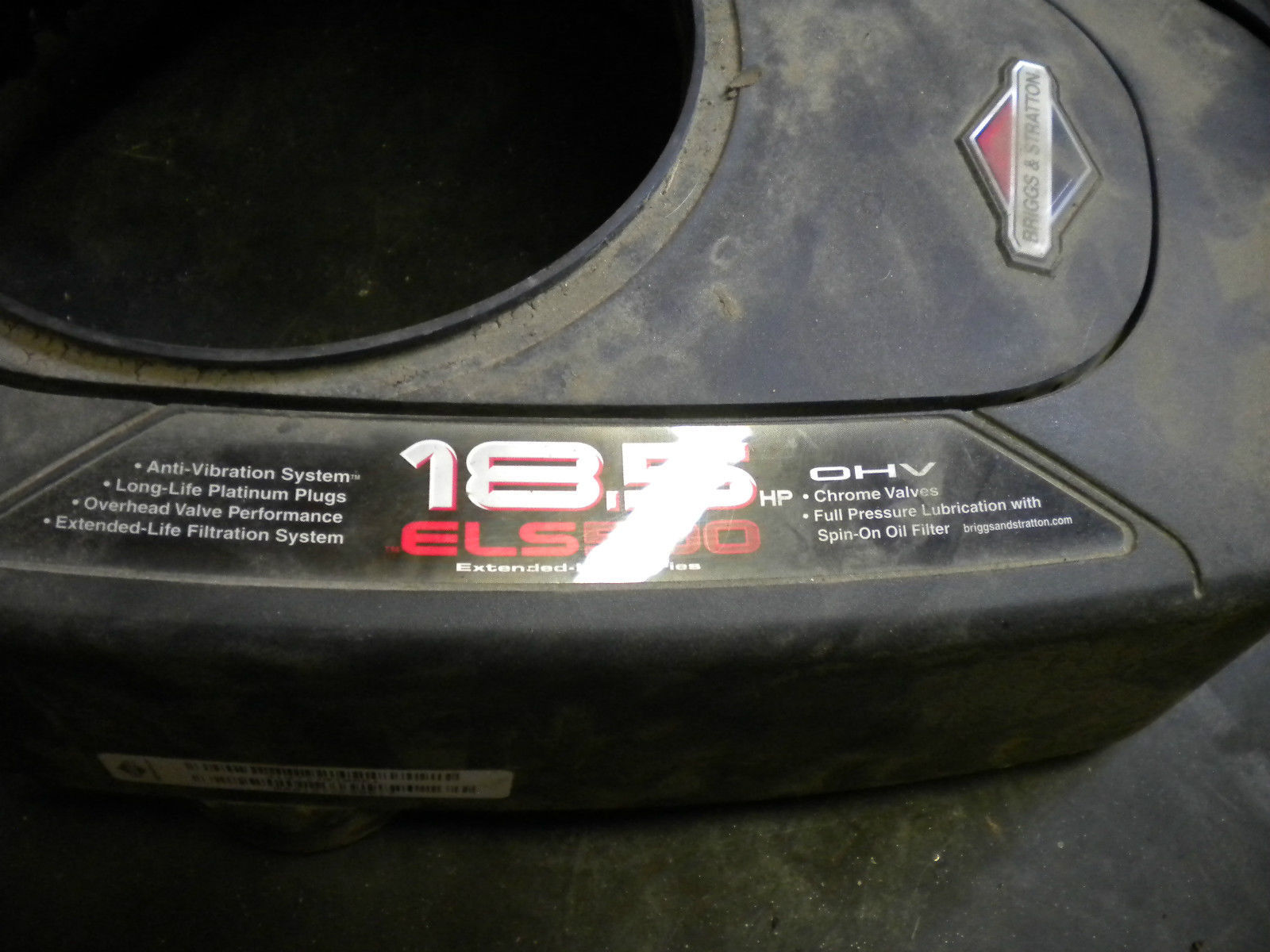 Briggs & Stratton 18.5HP OHV ELS500 31Q777 Motor Shrouds, Cover Parts