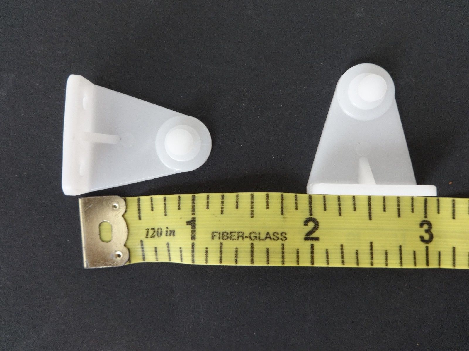 10 PAIR Hold Down Brackets for MINI BLINDS up to 1 inch wide slats