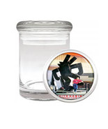 Keith Haring Photo & Sculpture Medical Glass Jar 427 - $14.48