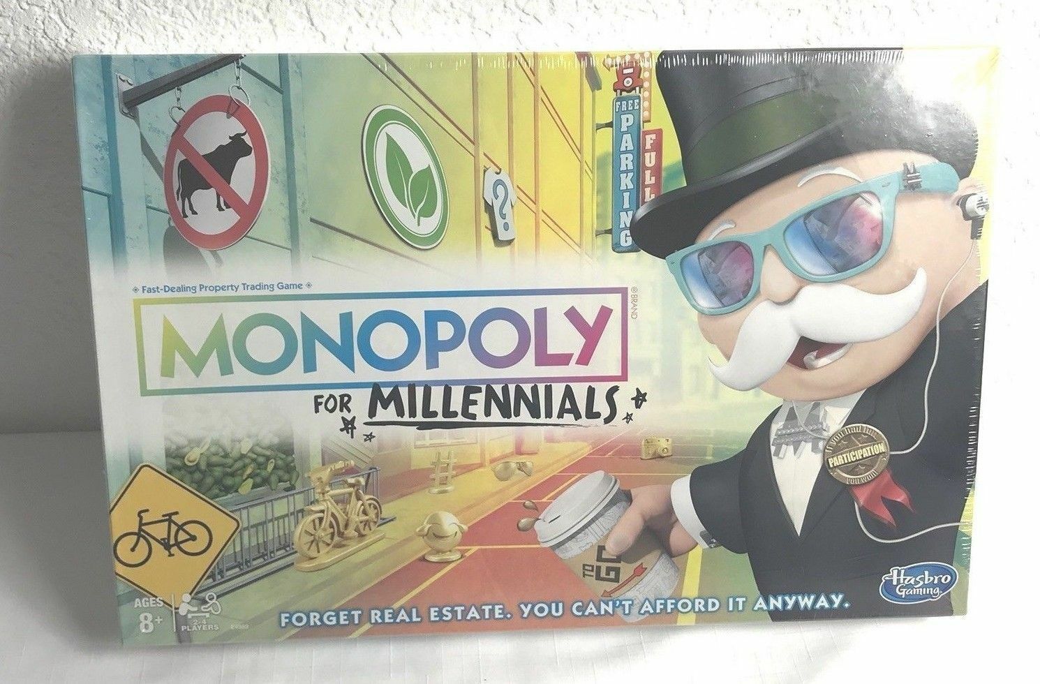 Monopoly For Millennials Millenials Edition Board Game Ages 8+ New ...