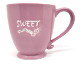 Starbuck Coffee Cup Mug SWEET Pink 2006 Oversize  15 oz Very Nice - $14.99