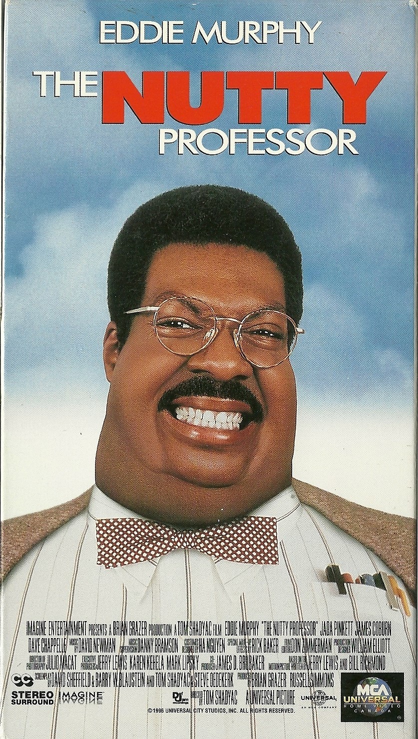 The Nutty Professor VHS Eddie Murphy Dave Chappelle James Coburn - VHS