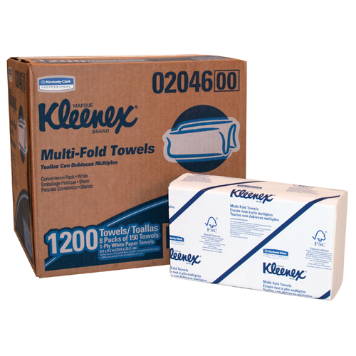 Kleenex Multifold Paper Towels - 02046 - Case