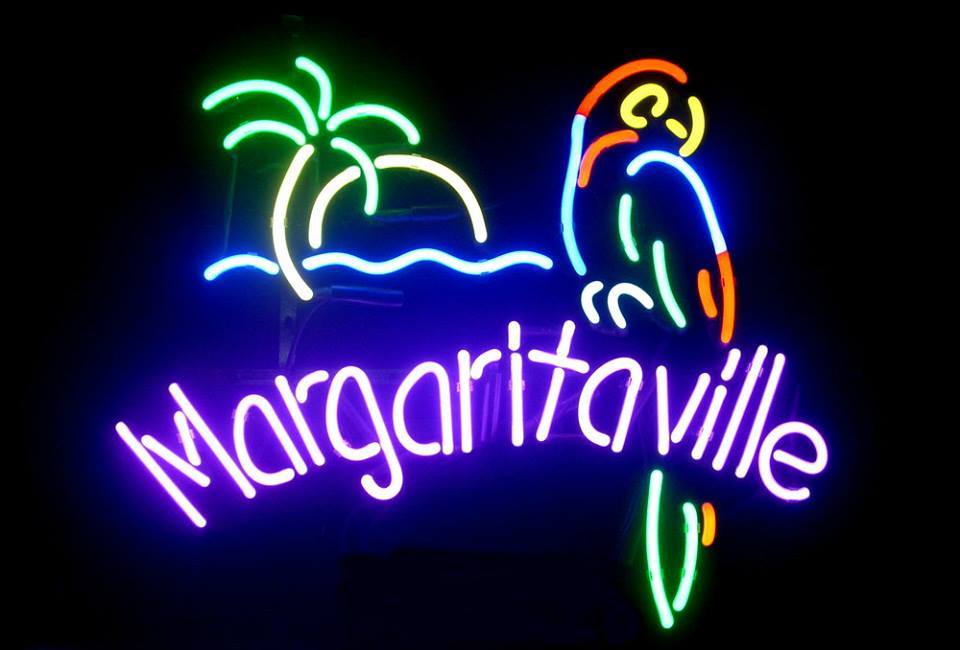 Margaritaville Paradise Parrot Beer Bar Neon Light Sign 18