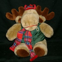 13 "vintage 1994 commonwealth christmas moostletoe moose stuffed animal - $37.05