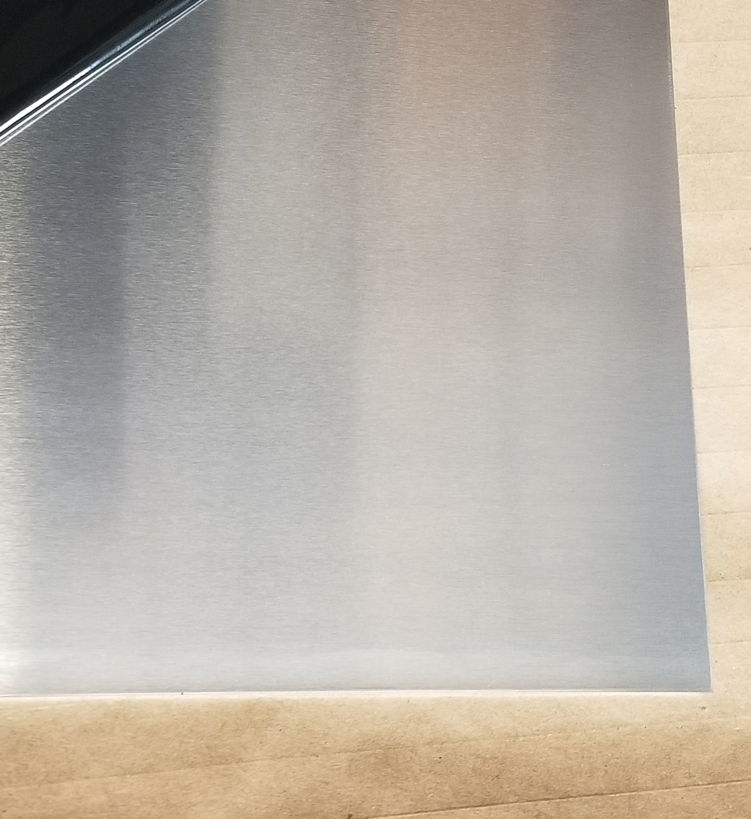 1 4 Aluminum Sheet Plate 18 X 18 5052 W Vinyl Pvc Coating One Side