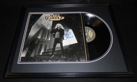 Kim Carnes Signed Framed 1982 Voyeur Record Album Display image 1