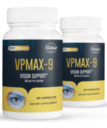2 Pack VPMAX-9, eye health and vision support-60 Capsules x2 - $67.31