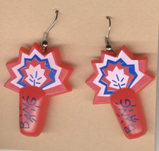 Firecrackers Earrings 4th Of July New Year Party Fireworks Funky Costume Jewelry - $5.97