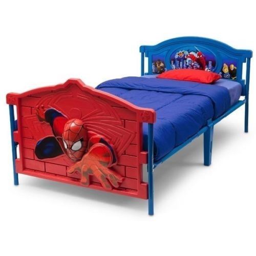 Spiderman 3 D Twin Bed Marvel Boys Bedroom And 50 Similar Items