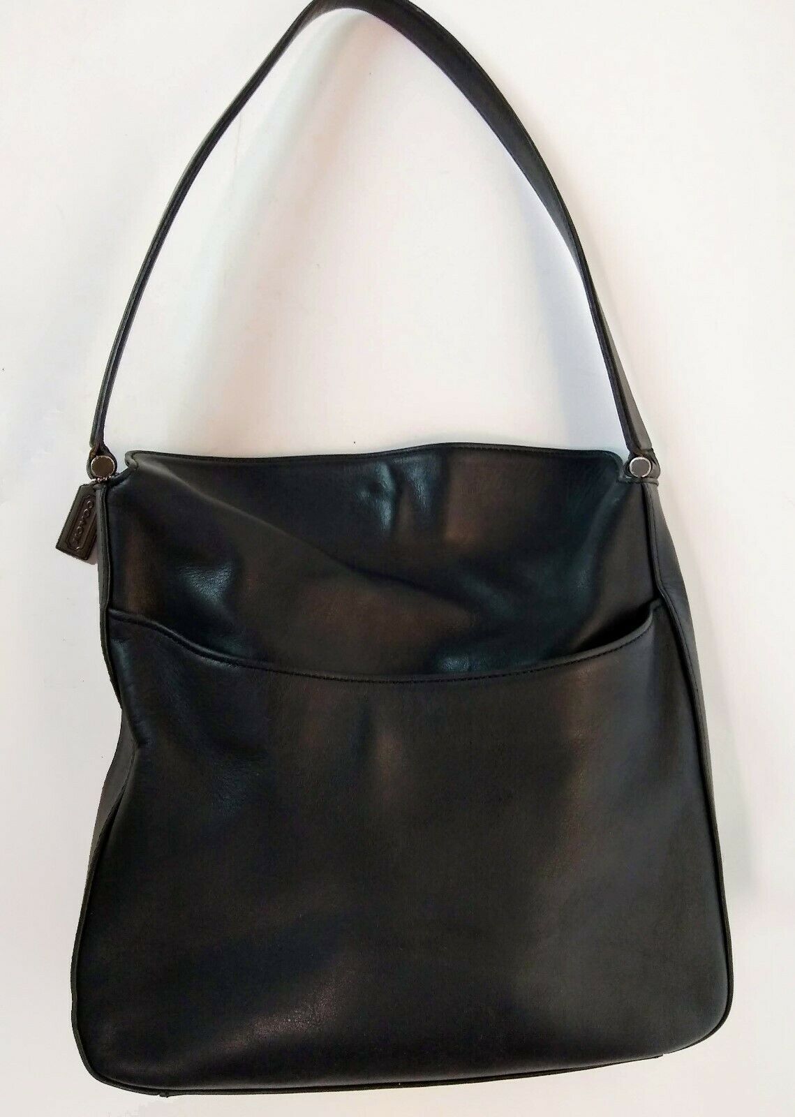 Vintage Coach Legacy Black Leather Slouch Hobo Shoulder Bag Purse 9180 ...