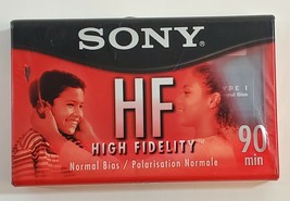 SONY HF High Fidelity Audio Cassette Tape 90 Minutes - $7.63