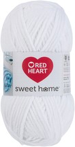 Red Heart Sweet Home Yarn-Snow - $15.35