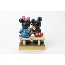 Jim Shore Mickey Mouse & Minnie Figurine "Sharing Memories" Disney Collectible  image 2