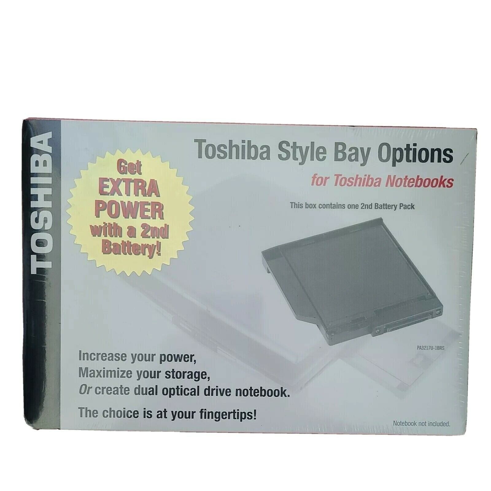 Toshiba Satellite 5205 Notebook Style Bay Options PA3129U-2BRS Battery Pack NEW - $79.13