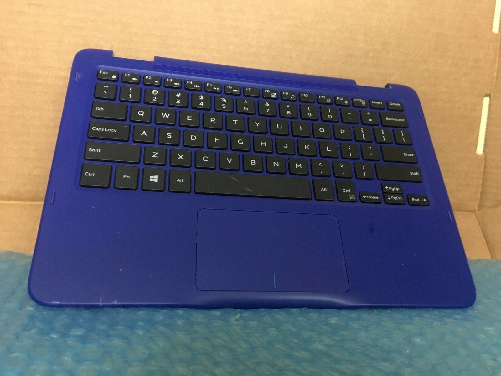 Genuine Dell Inspiron 11 3000 3168 3169 Blue Palmrest Touchpad US