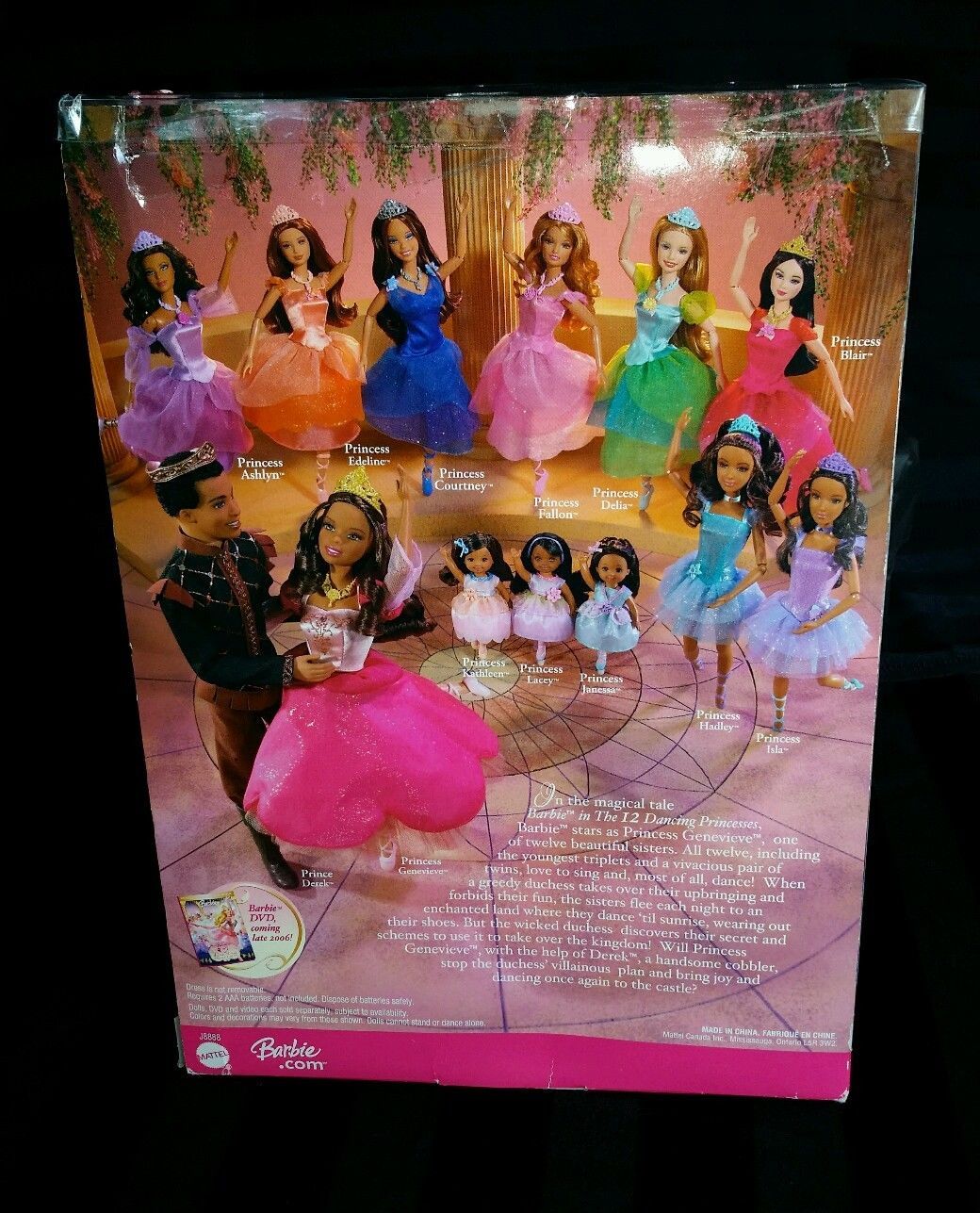 12 dancing princesses dolls