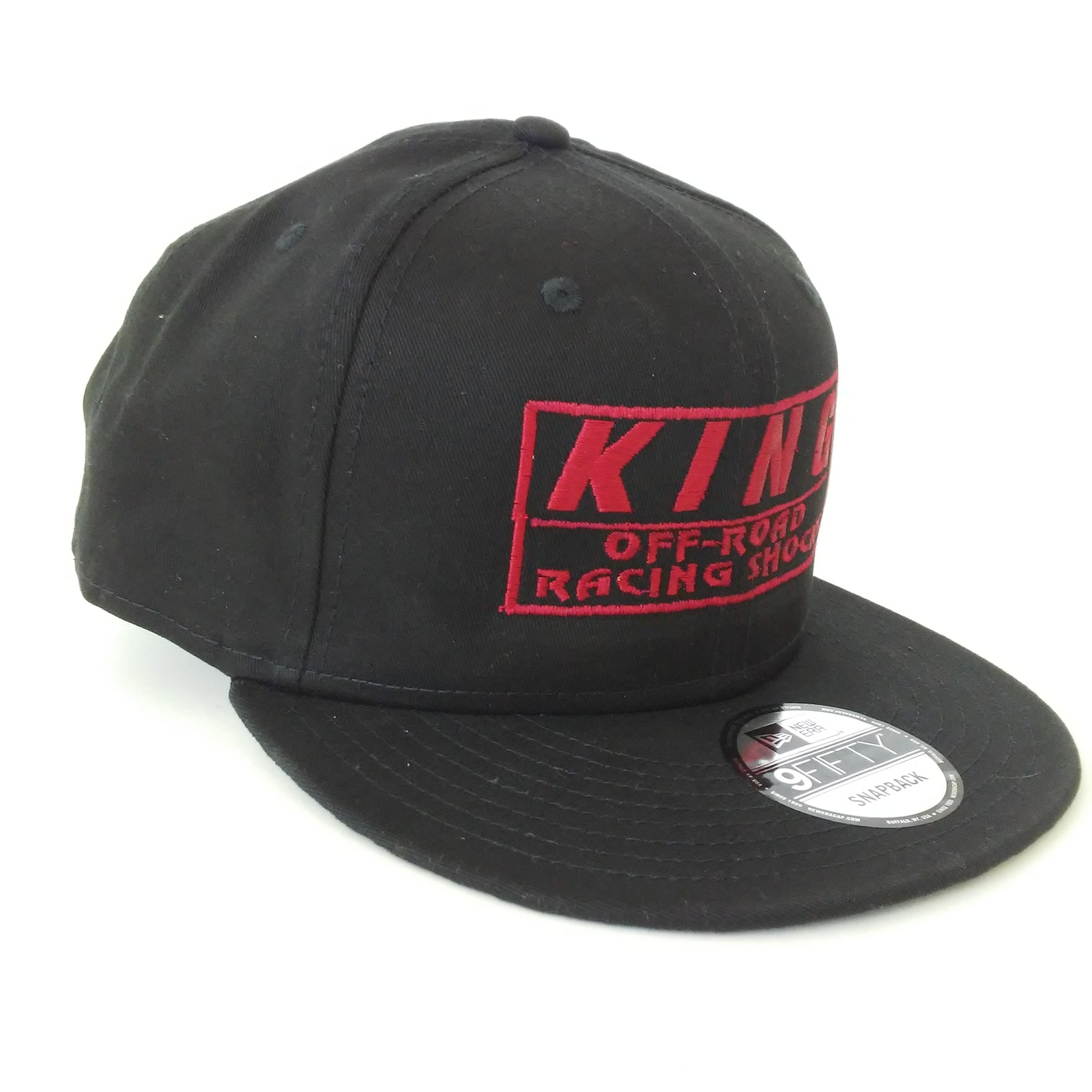 NEW ERA 9FIFTY KING OFF ROAD RACING SHOCKS HAT CAP SNAPBACK RED