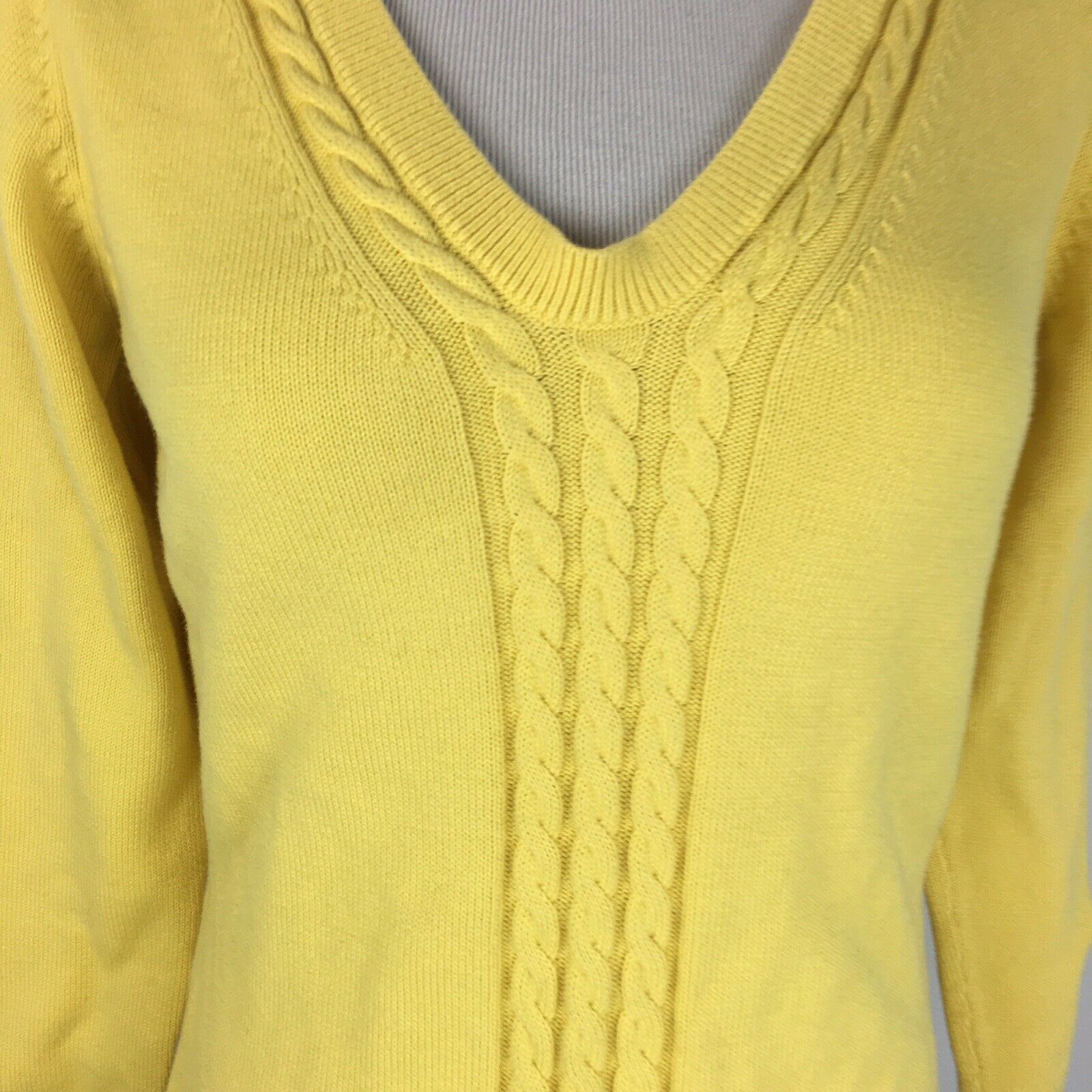talbots yellow sweaters