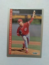 1993 Fleer Baseball Card #387 Tom Browning - $1.57