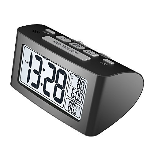 xihaiying Digital Silent Small Travel Desk Clocks Battery ...