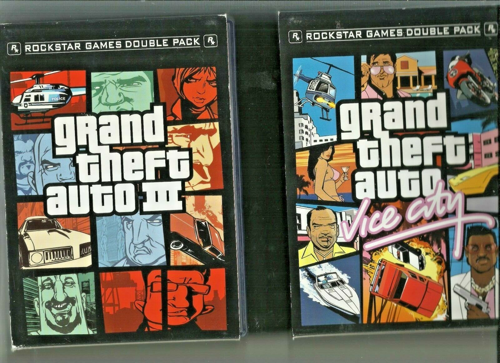 Grand theft auto double pack rockstar games