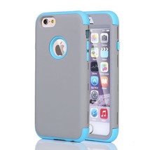 Blue Extreme Armor Case for Apple iPhone 6 & 6s - Rugged Heavy Duty Cover USA image 1