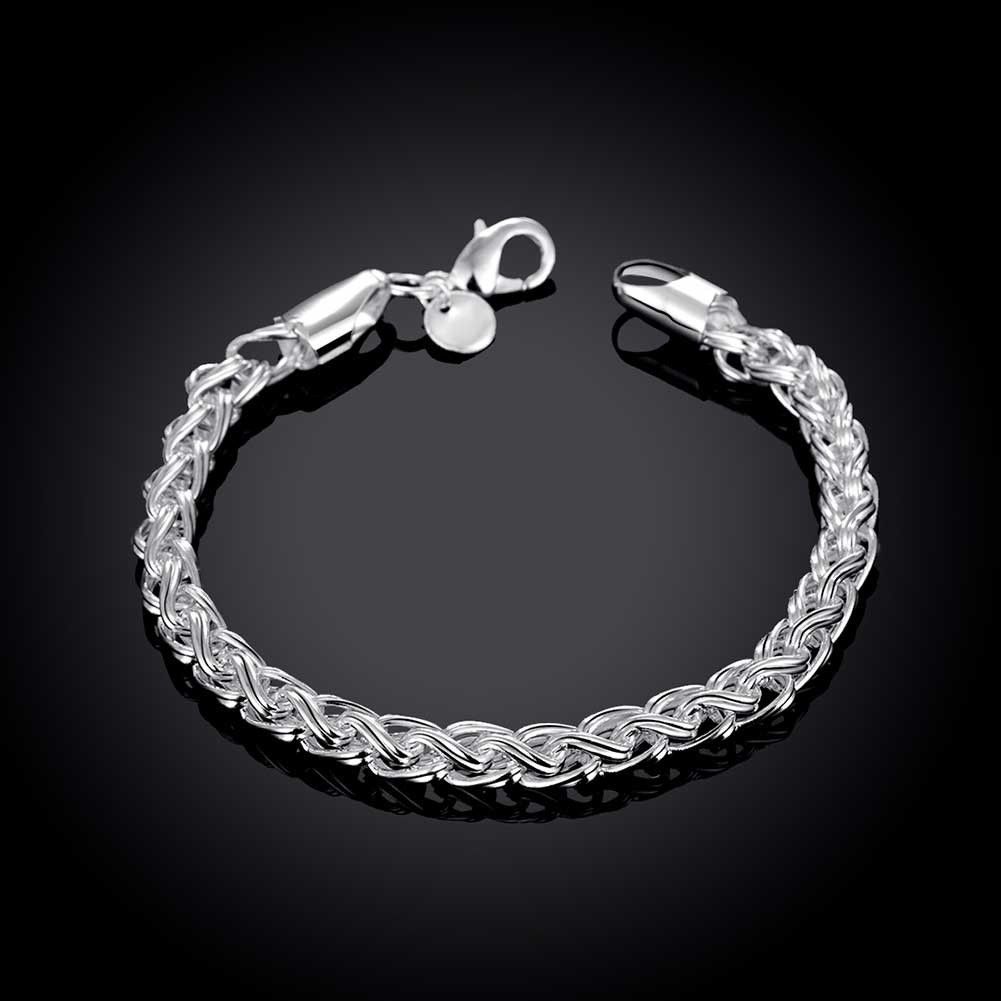 cuban link chain womens silver