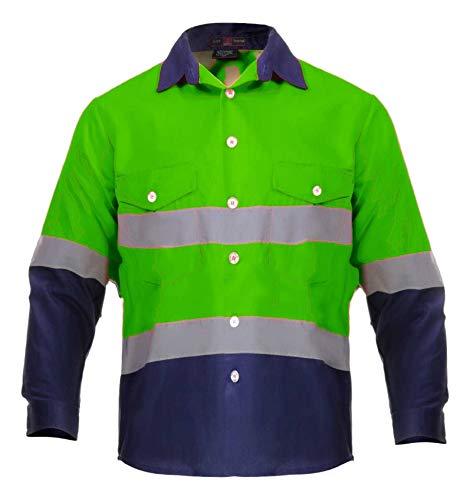 Just In Trend High Visibility Hi Vis Reflective Safety Work Shirts ...