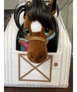 Build A Bear Horse Plush 16" Arabian Thoroughbred Horses And Hearts Stable Hay - $38.70