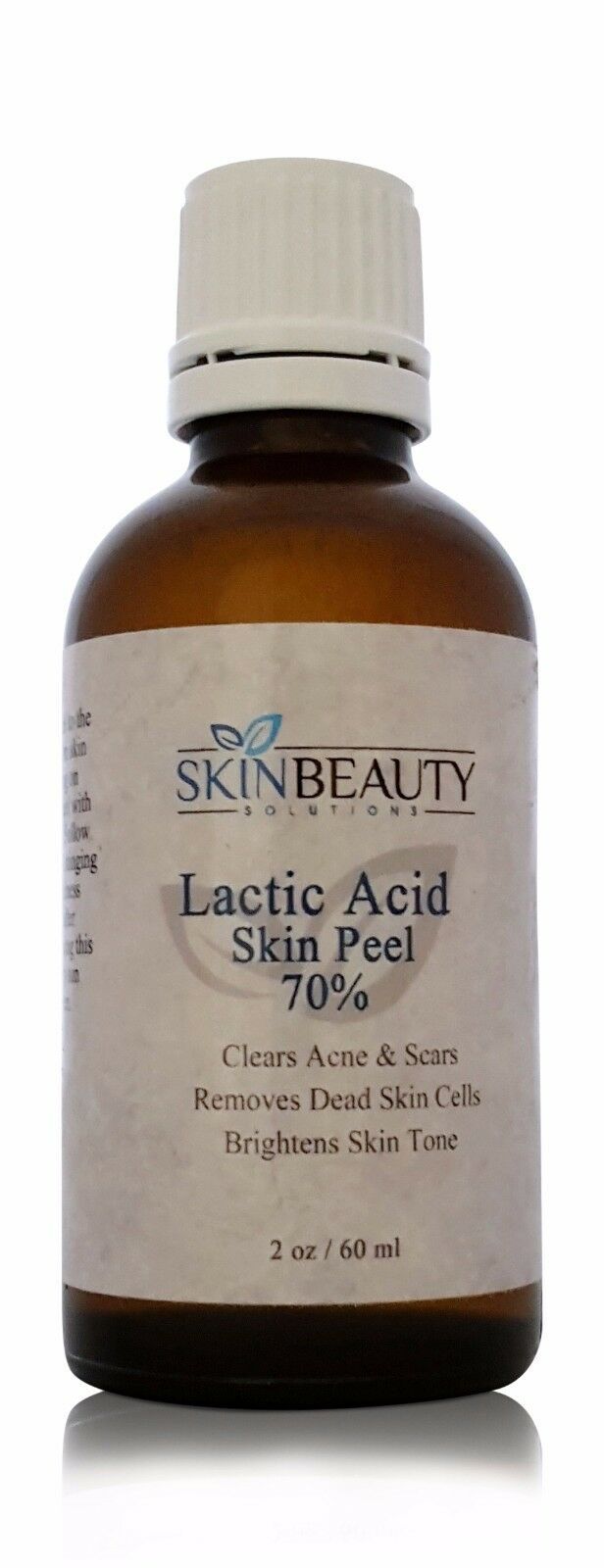 4 oz LACTIC Acid Skin Peel 70 ScarsAcneSkin LighteningAge Spots