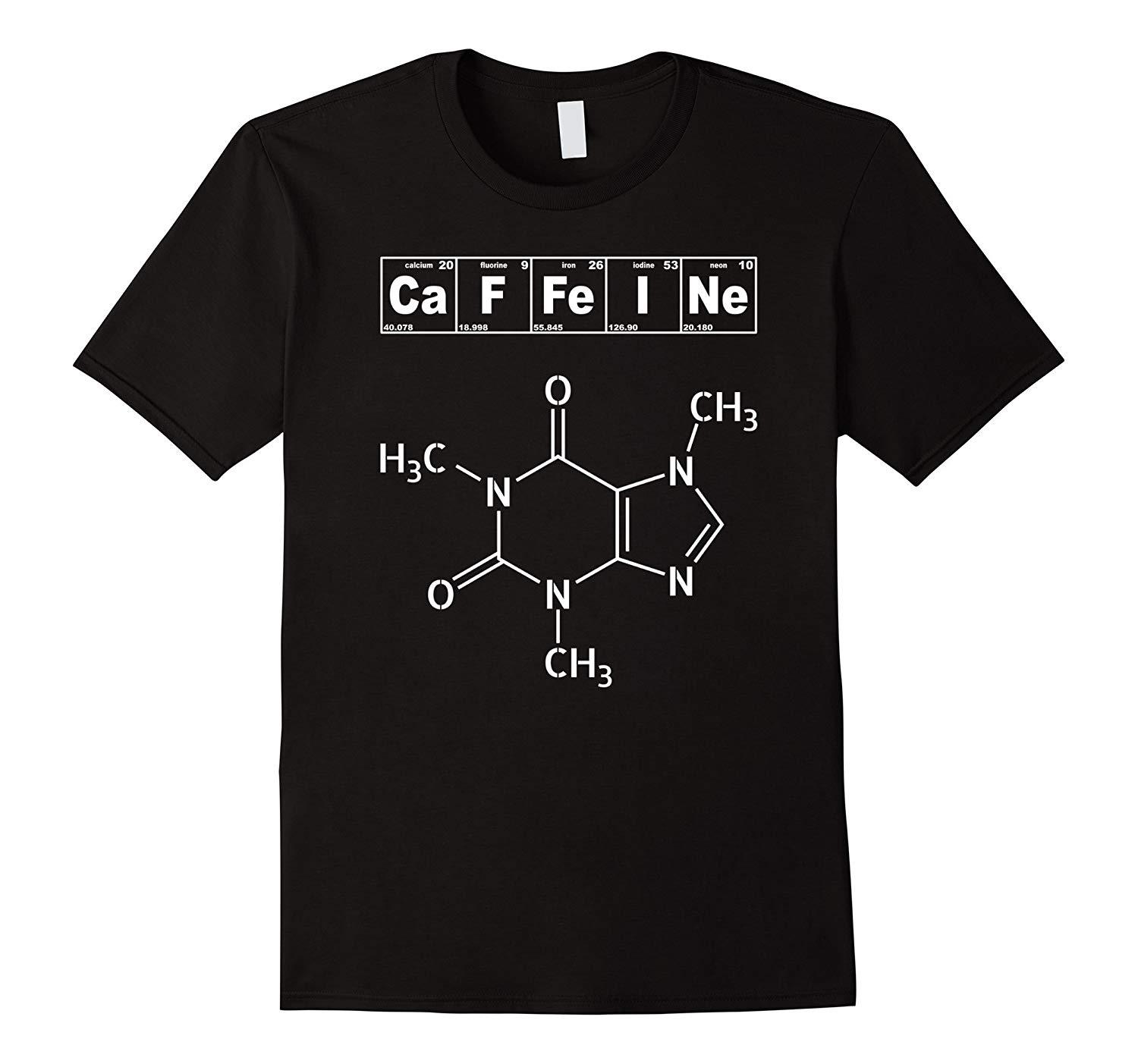 caffeine molecule shirt