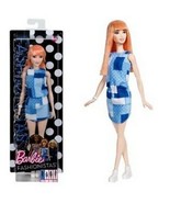 Barbie Fashionistas 60 Patchwork Denim Doll NIB Mattel NIP new in box - $18.55