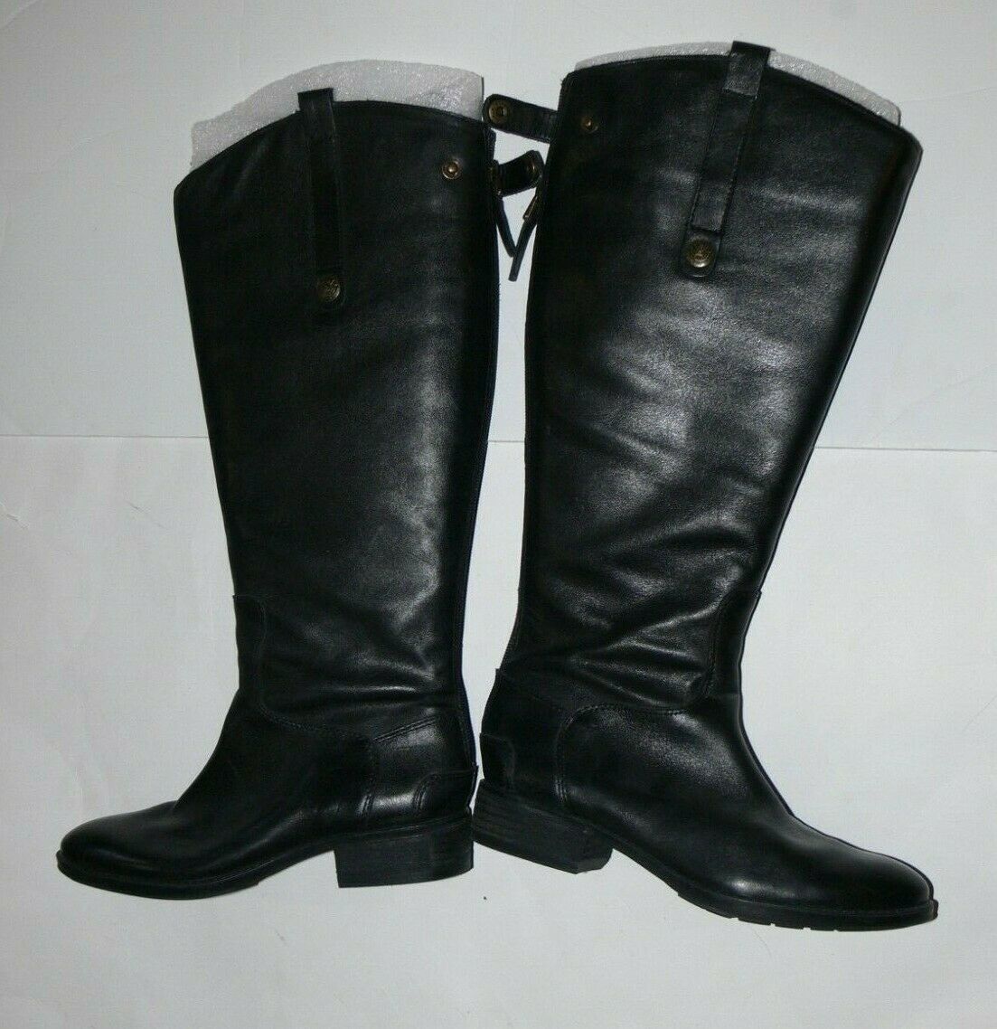 penny leather riding boot