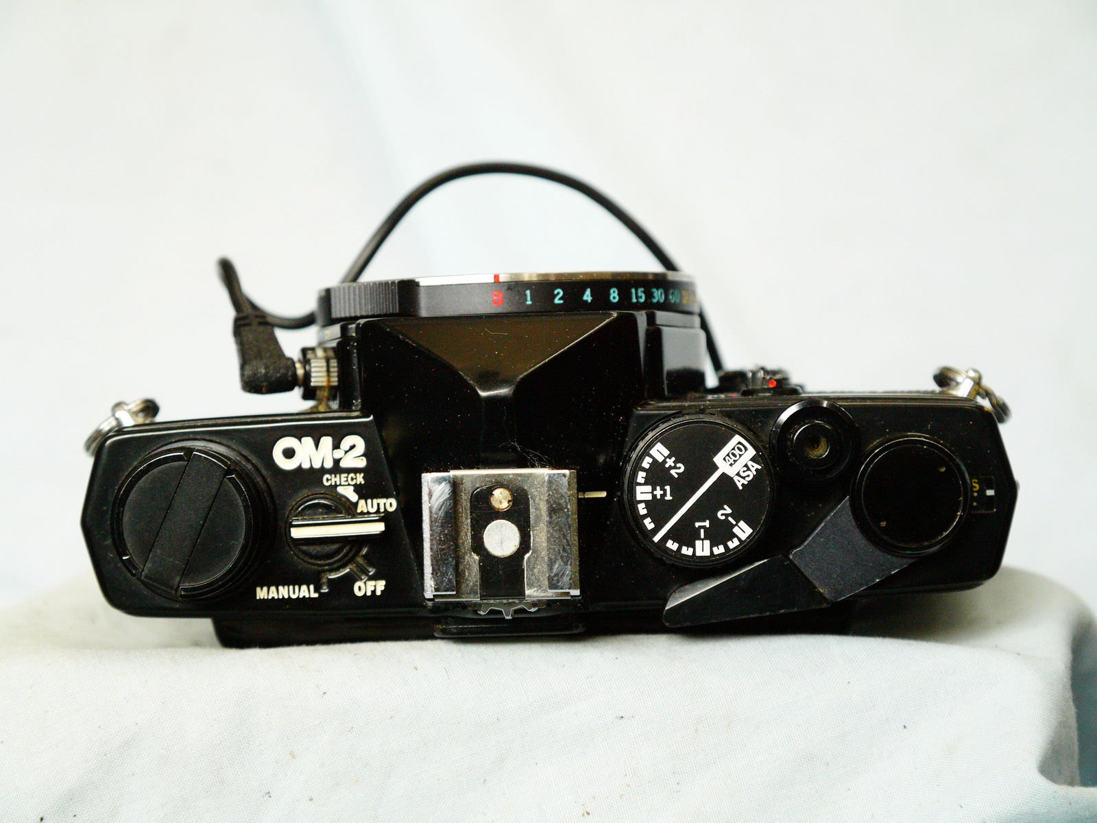 Olympus OM2 OM2 35mm SLR Camera c/w Recordata Back 2 + Standard Back