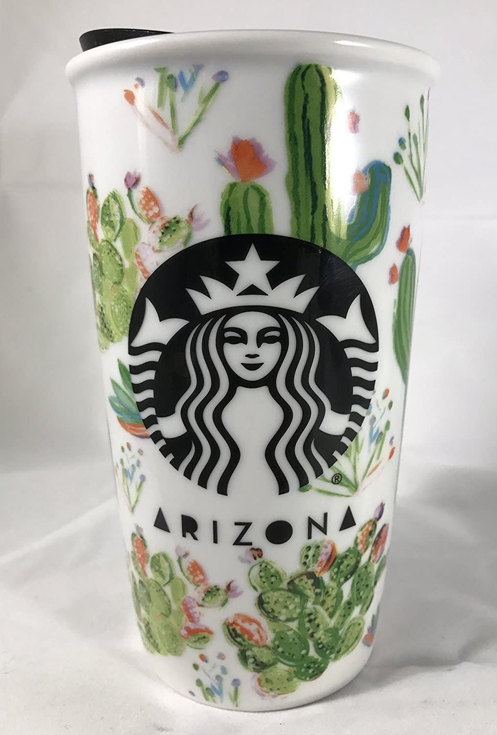 Starbucks 2016 Arizona Local Collection Double Wall Ceramic Tumbler NEW